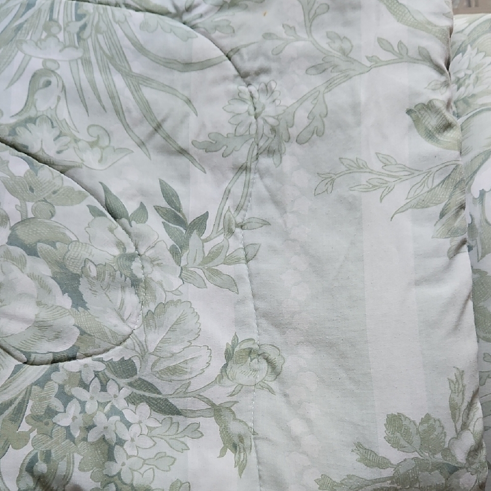 Reversable Full Size Comforter  and Shams